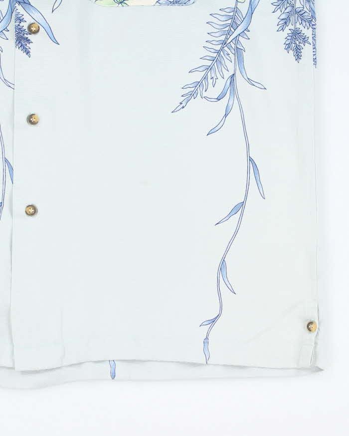 Vintage 90s Visitor Silk Hawaiian Shirt - L