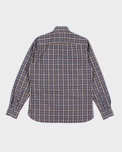 Vintage Tommy Hilfiger Checked Long Sleeve Oversized Shirt - S
