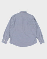 Vintage Hugo Boss Checked Long Sleeve Shirt - L