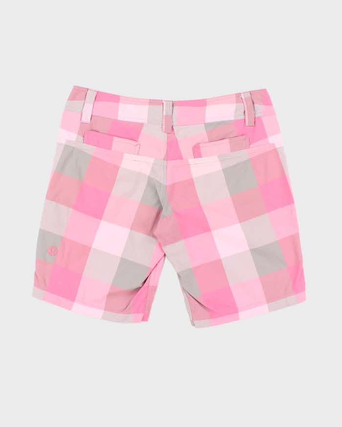 Vintage Y2k 00s Lululemon Checked Beach Shorts - M
