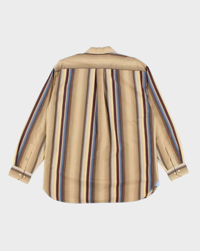 Vintage Tommy Hilfiger Stripe Long Sleeve Oversized Shirt - L