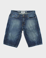 Vintage 2000's ECKO ULTD Wide Leg Dark Wash Denim Shorts - W34 L13