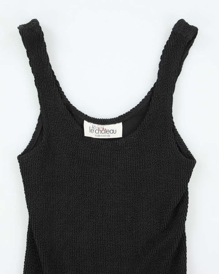 Vintage 80s Le Chateau Dress - XS