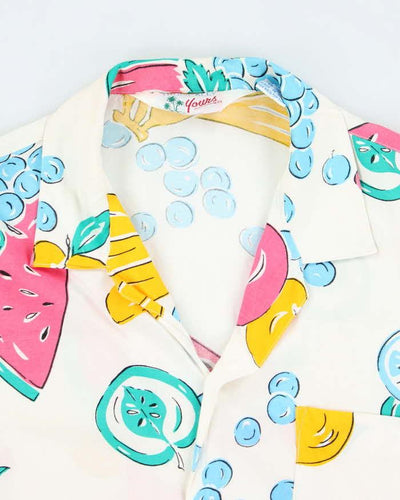 Vintage 80s Tropically Yours Hawaiian Shirt - M