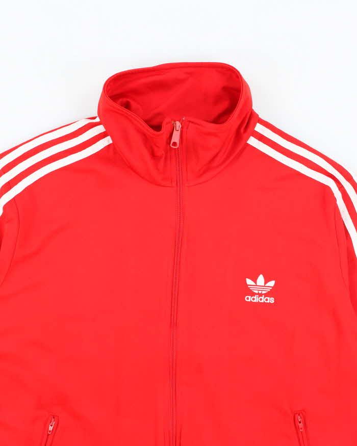 Adidas Red Track Jacket - XL