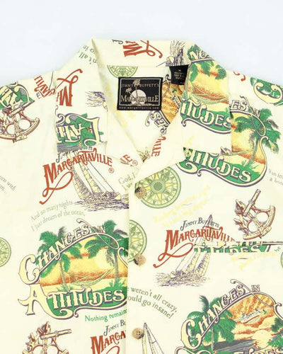 Vintage Margaritaville Jimmy Buffet Oversized Hawaiian Shirt - M