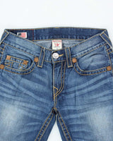 Vintage 90's True Religion Dark Wash Straight Leg Jeans - W30 L33