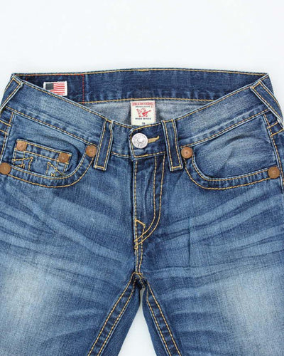 Vintage 90's True Religion Dark Wash Straight Leg Jeans - W30 L33