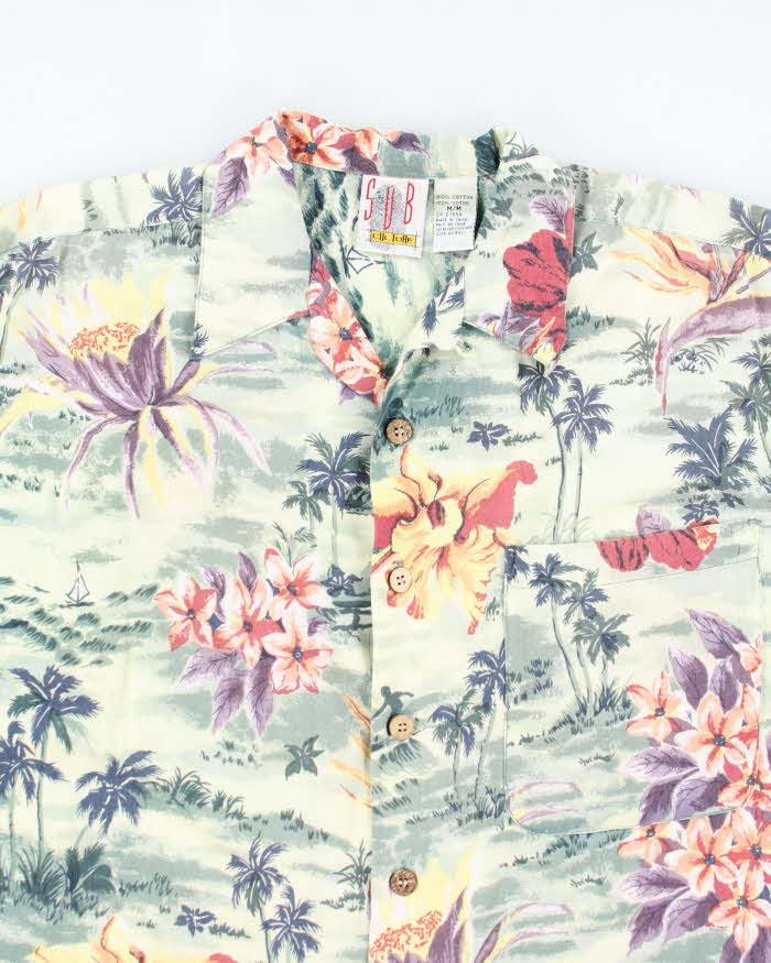 Vintage 90s Sub Culture Hawaiian Shirt - M