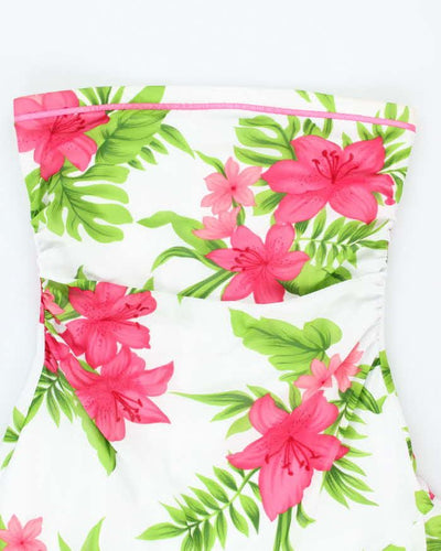 Vintage Y2k 00s Mariposa Floral Sleeveless Dress - M