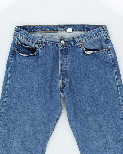 Vintage 90's Levi's 501 Medium Wash Jeans - W34 L31