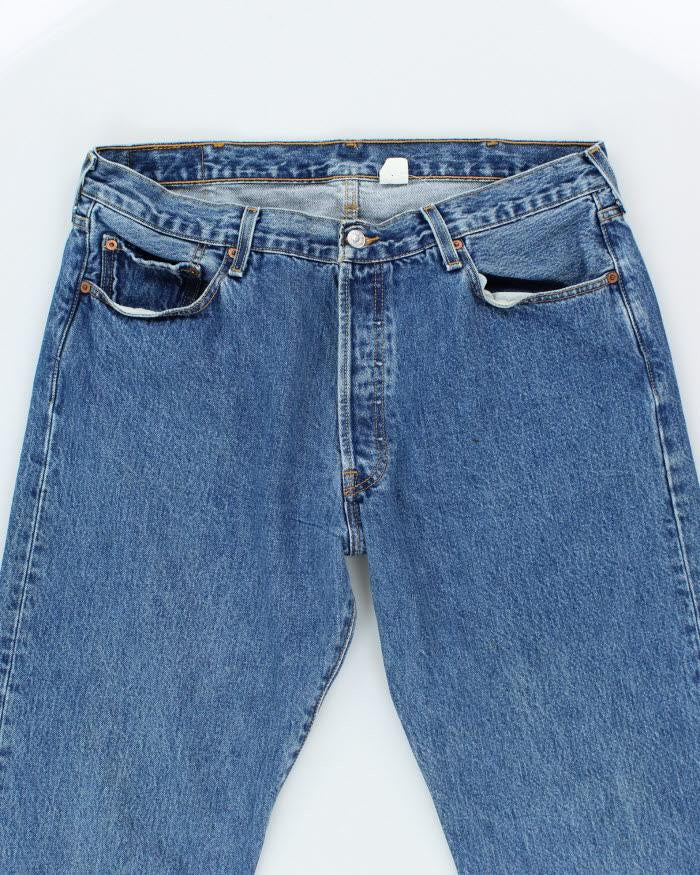 Vintage 90's Levi's 501 Medium Wash Jeans - W34 L31