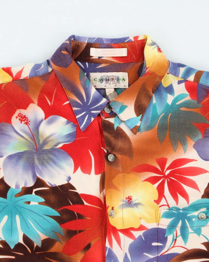 Vintage Campia Multi Coloured Hawaiian Shirt - L