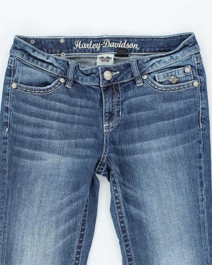 Vintage Y2k 00s Harley Davidson Flared Jeans - W32 L32