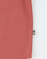 Vintage The North Face Check Short Sleeve Shirt - M