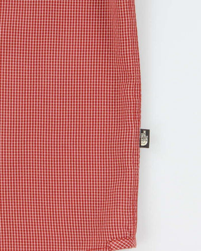 Vintage The North Face Check Short Sleeve Shirt - M