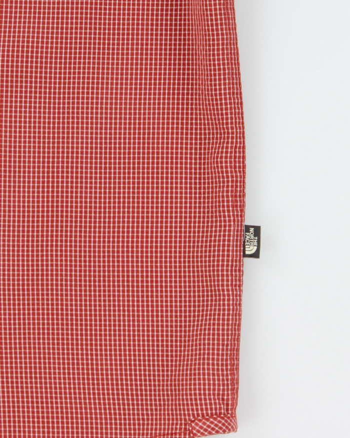 Vintage The North Face Check Short Sleeve Shirt - M