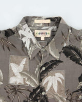 Vintage Campia Grey Hawaiian Shirt - L