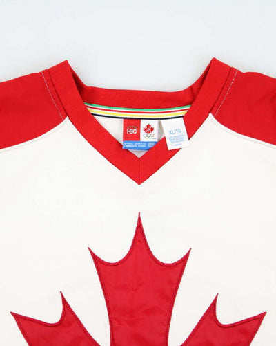 Vintage 90's Canadian International Olympic Hockey Jersey - XL
