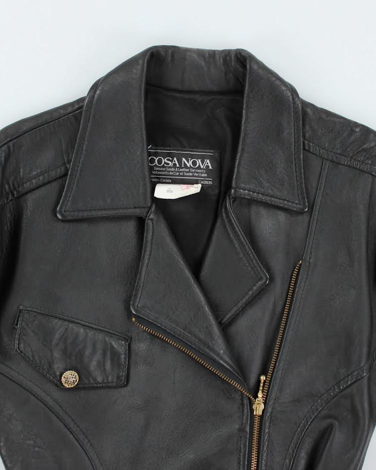 Vintage Cosa Nova Leather Jacket - M