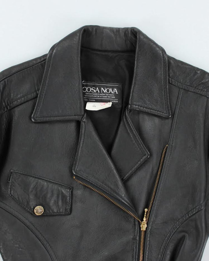 Vintage Cosa Nova Leather Jacket - M