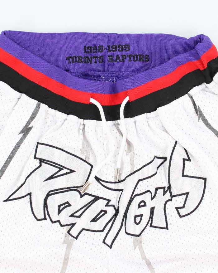 Vintage 90's Toronto Raptors NBA Basketball Shorts - L