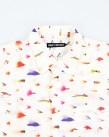 Issey Miyake Patterned Bug Long Sleeve Shirt - L