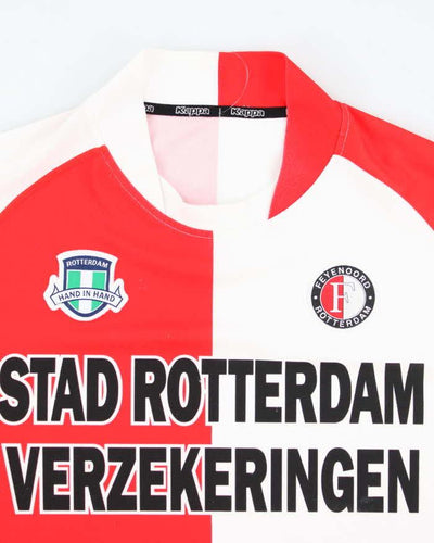 Vintage 2000's Feyenoord Rotterdam FC Home Football Shirt - XL