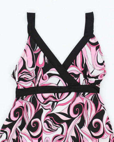 Vintage Y2k 00s Mariposa Pattern Dress - S