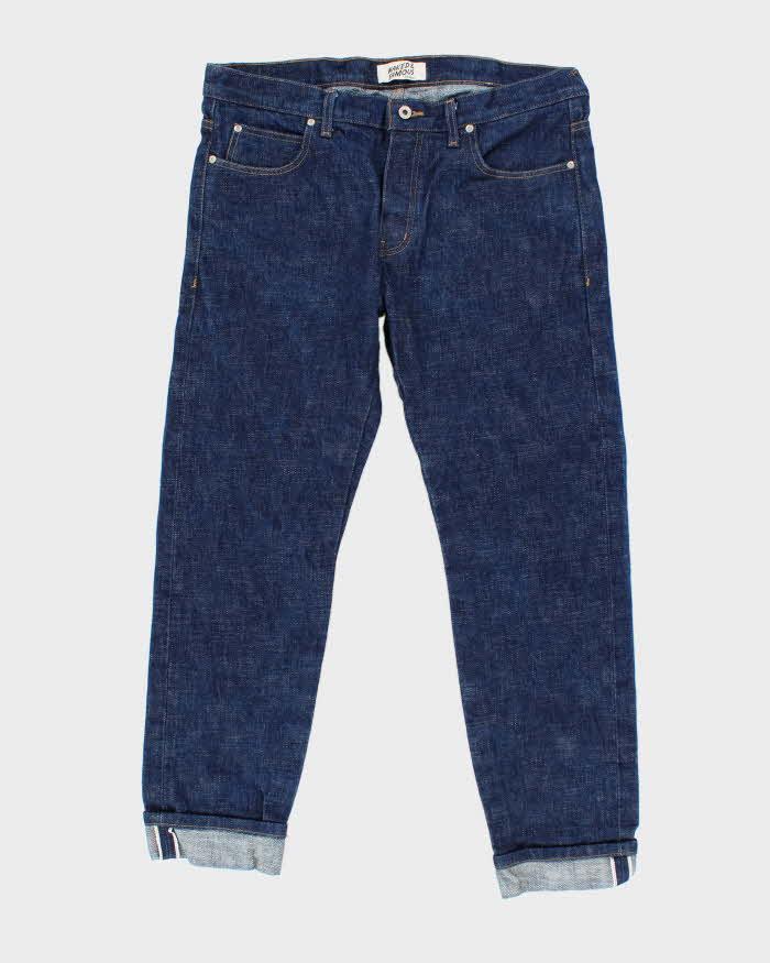 Naked & Famous Wild Blue Selvedge Jeans - W38 L30