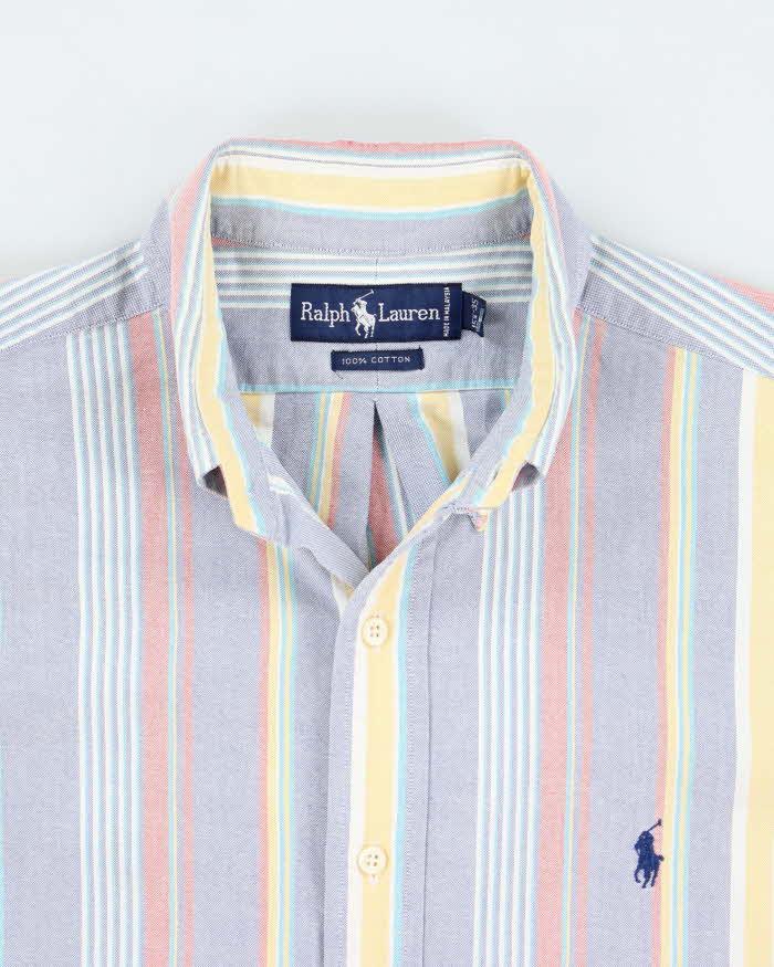 Vintage Ralph Lauren Stripe Long Sleeve Shirt - XXL