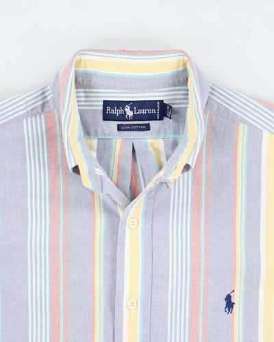 Vintage Ralph Lauren Stripe Long Sleeve Shirt - XXL