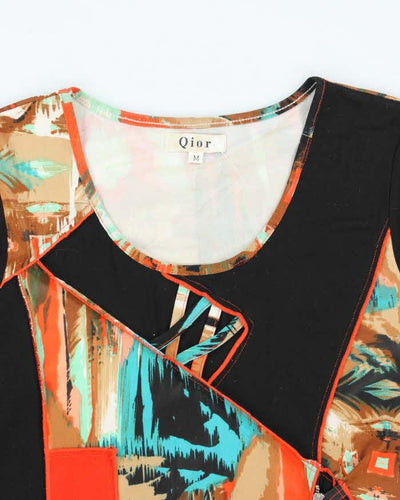 Vintage Y2k 00s Patchwork Mini Dress - M