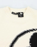 Vintage MO &amp; CO Mickey Mouse Graphic Print Wool Blend Knit Jumper - L