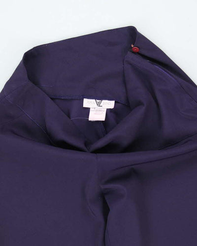 Vintage 90s Amazing Purple Stretchy Trousers - W28 L28