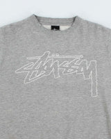 Vintage 2000's Stussy Pencil Graphic Sweatshirt - S