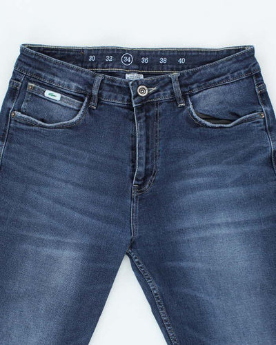 Vintage Y2K Lacoste Dark Wash Straight Leg Jeans - W32 L29
