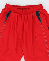 Vintage Y2k Nike Red Tracksuit Bottoms - XXL