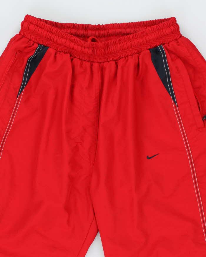 Vintage Y2k Nike Red Tracksuit Bottoms - XXL