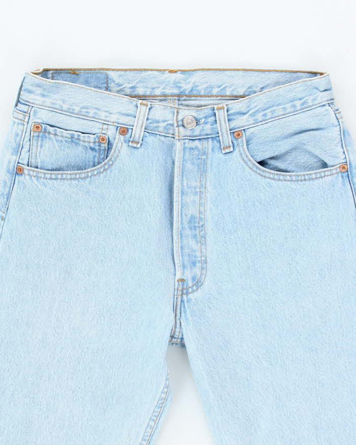 Vintage 90's Levi's 501 Light Wash Denim Jeans - W28 L29