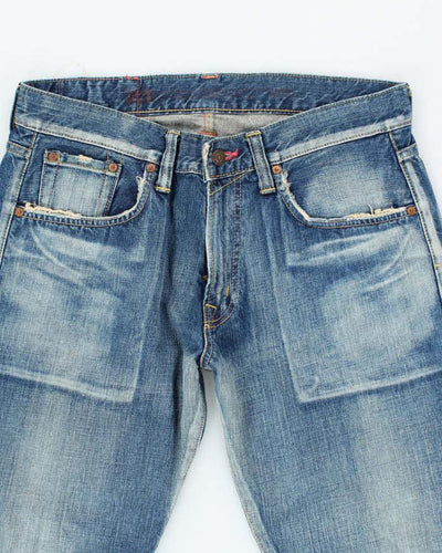 Vintage 90's Edwin Ultra Faded Straight Leg Jeans - W32 L33
