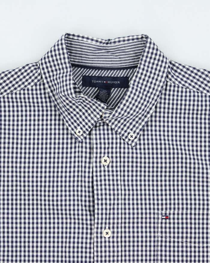 Vintage Tommy Hilfiger Checked Long Sleeve Shirt - L