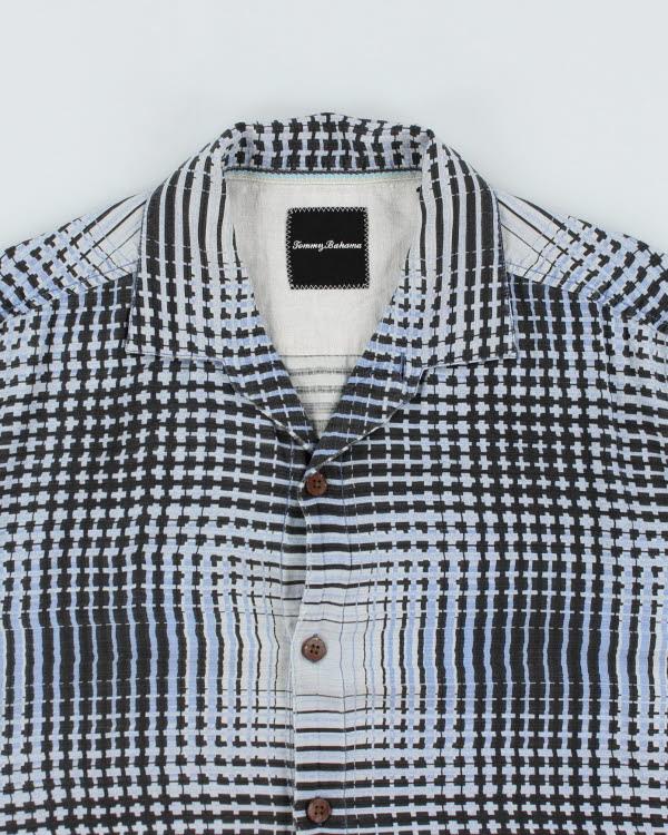 Vintage Tommy Bahama Silk Pattern Shirt - L