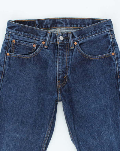 Vintage Levi's 505 Dark Wash Denim Jeans - W30 L27
