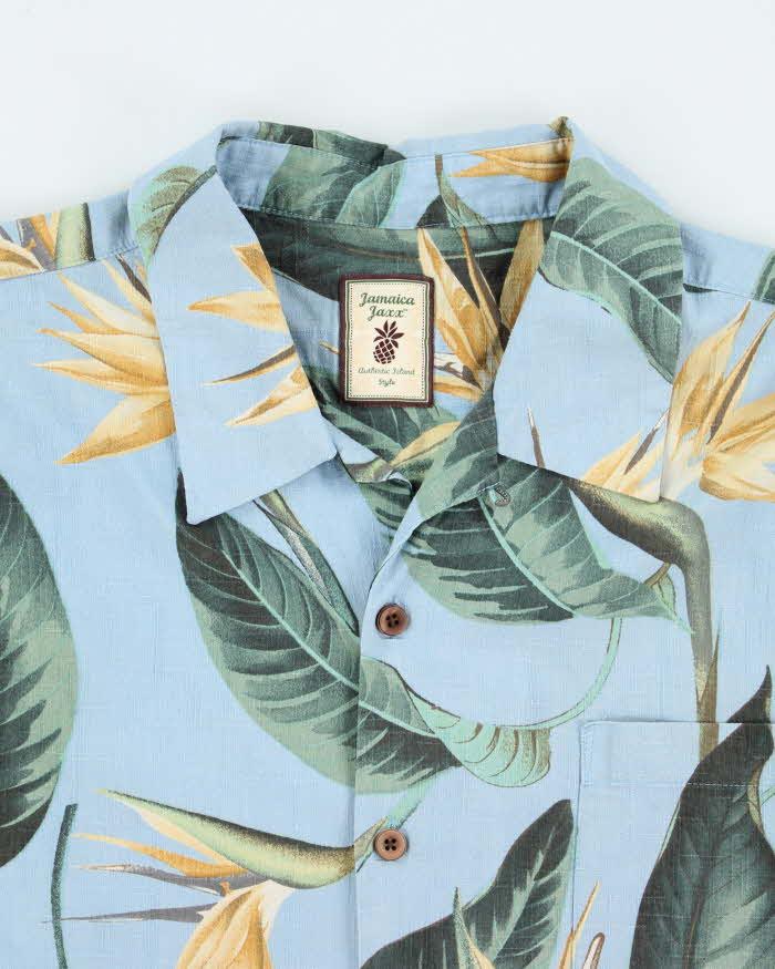 Vintage Jamaica Jaxx Silk Hawaiian Shirt - XXL