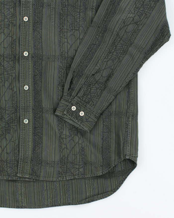 Vintage Tommy Bahama Long Sleeve Silk Shirt - XL