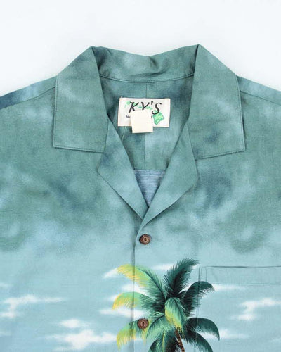 Vintage Ky's Beer Bottle Hawaiian Shirt - L