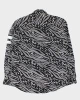 Les Benjamins Pattern Shacket - XL