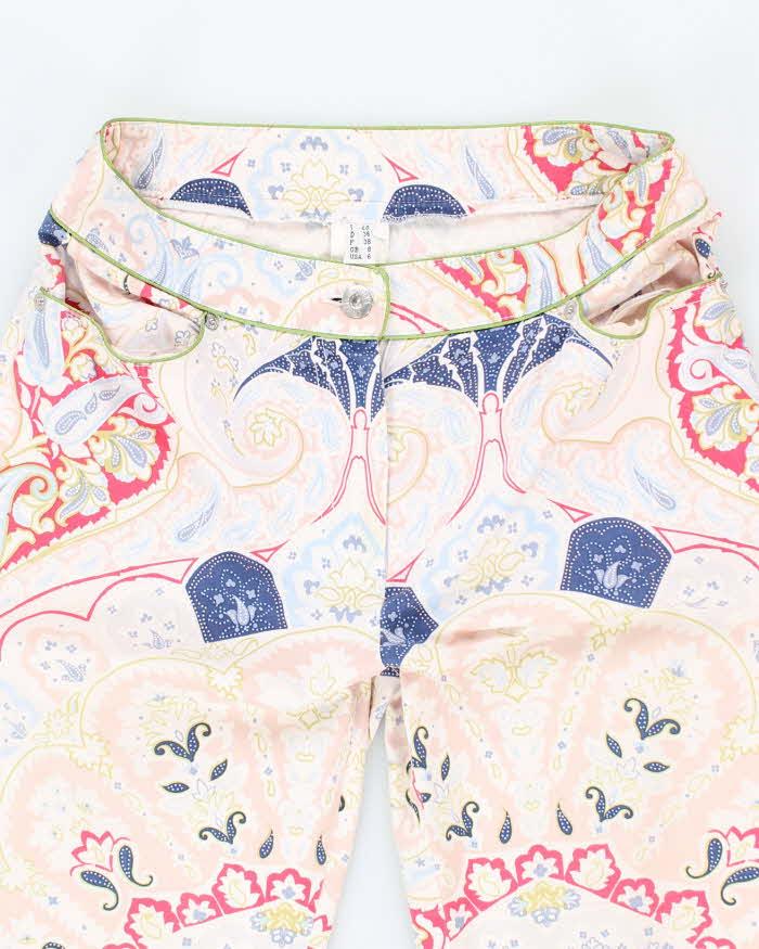 Vintage 90s Marley's Jeans Paisley Pattern Trousers - W28 L31