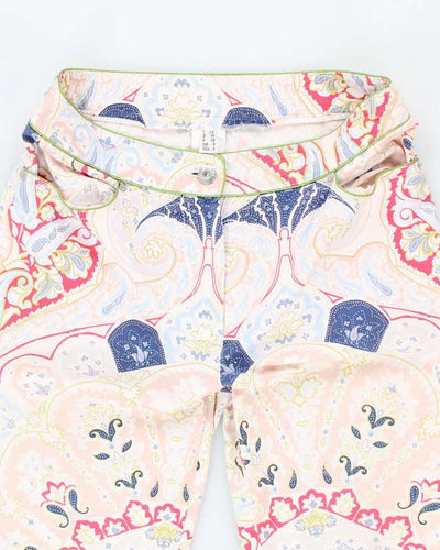 Vintage 90s Marley's Jeans Paisley Pattern Trousers - W28 L31